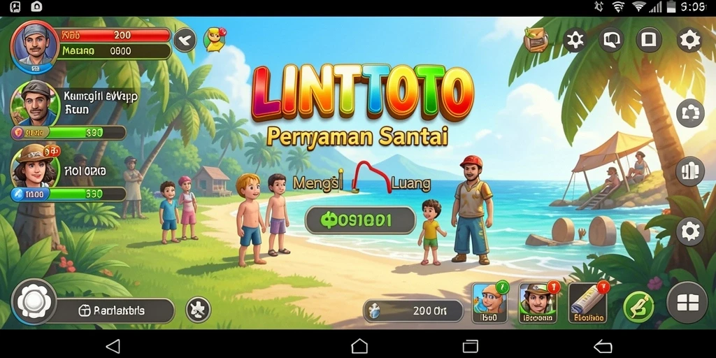 Menampilkan gameplay seru dan penuh tantangan di LINITOTO.