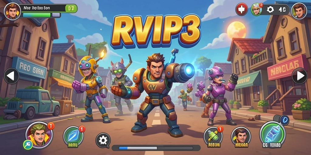 Tangkap momen seru dalam permainan Arcade RVIP3.