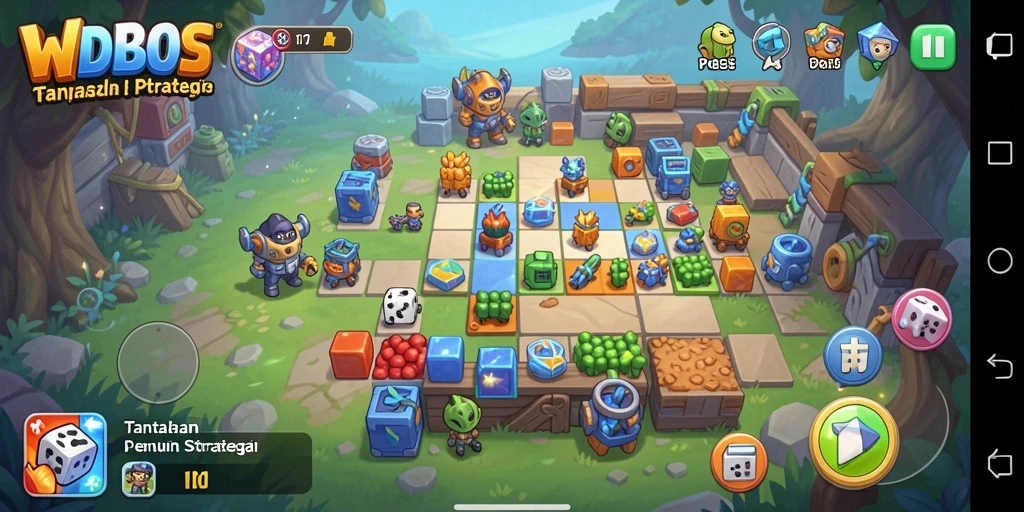 Gameplay seru dengan berbagai teka-teki menantang di WDBOS.