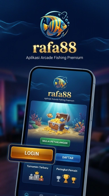 Tampilan antarmuka pengguna rafa88 yang bersih dan jelas.